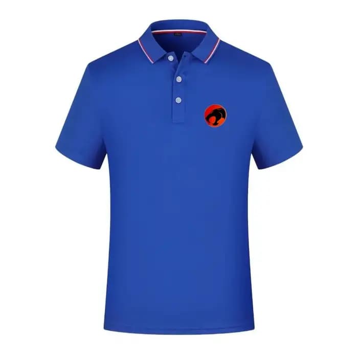 Polo à manches courtes avec logo Thundercats pour hommes