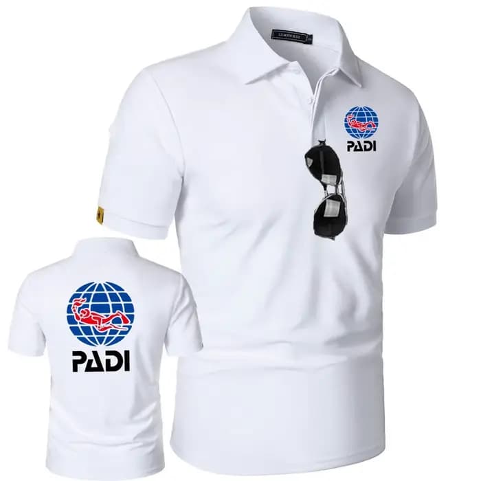Polos chauffeur de plongée Padi Style militaire T-Shirt léger respirant sport hommes T-Shirt armée C