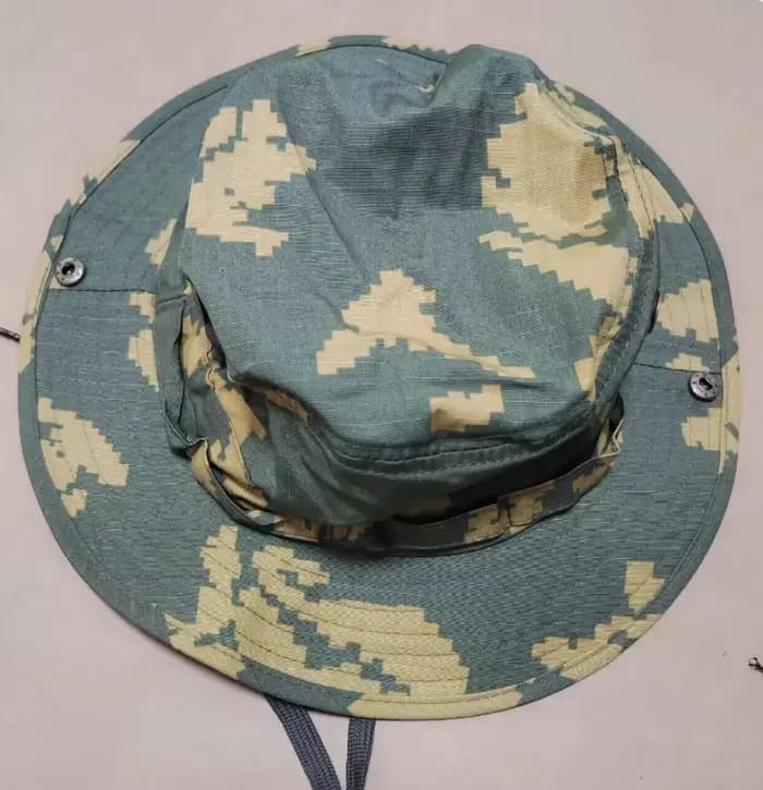 Chapeau Boonie camouflage jaune russe vintage pour homme