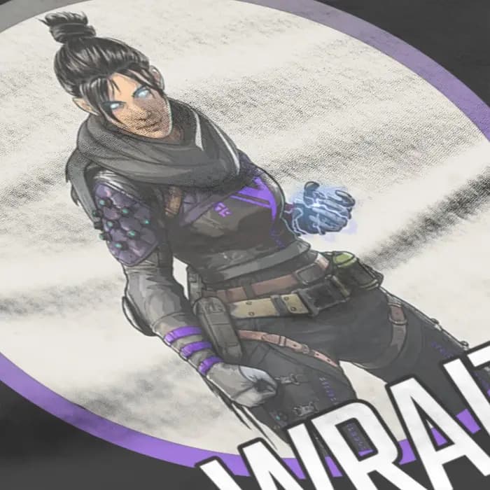 Wraith Legend Apex ATIONS met fin au jeu vidéo 100% Coton XL-6XL vintage T-shirt imprimé grande taille Vêtements pour hommes