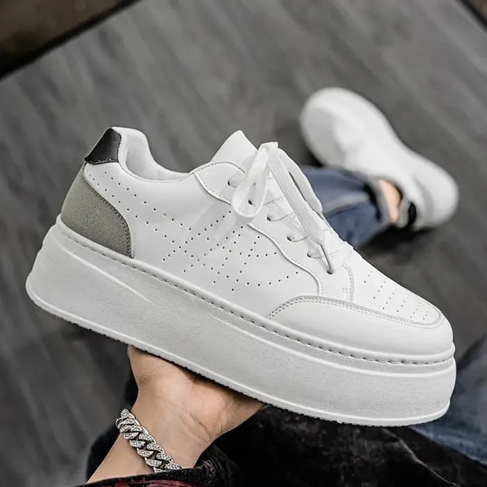 Baskets blanches pour hommes