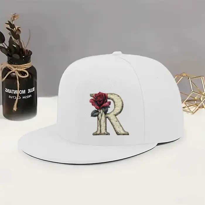 Casquette de baseball décontractée et élégante à visière plate