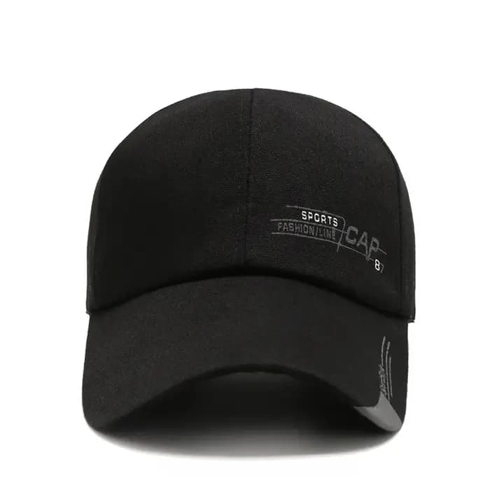 Casquette de baseball à longs bords pour hommes