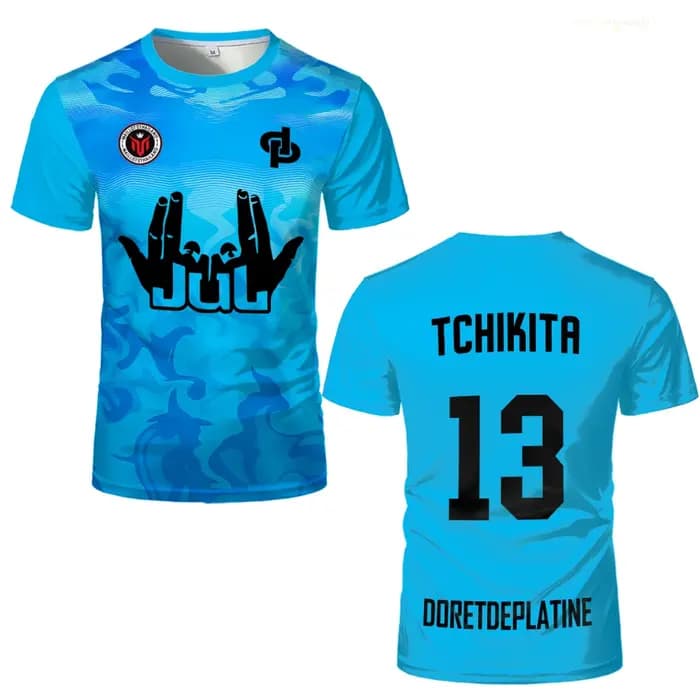 T-shirt pour homme avec imprimé lettres Jul