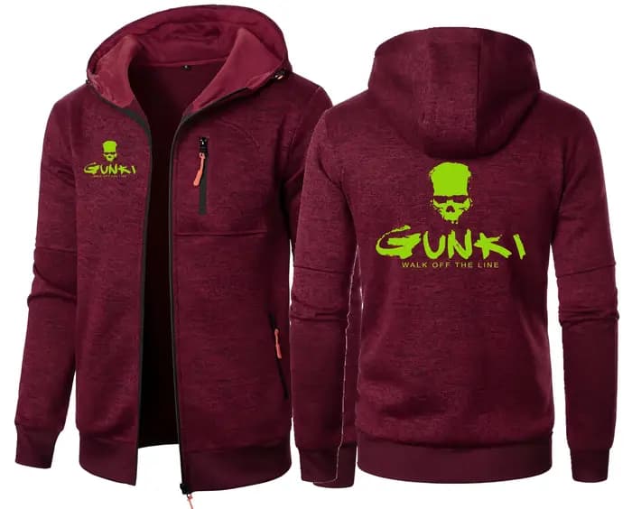 Gunki Love Fishing marque hommes manteaux à capuche décontracté sweat