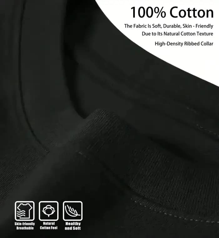 T-shirt imprimé tendance 2026 – Luxe léger haut de gamme en soie et coton pour hommes et femmes – Chemises
