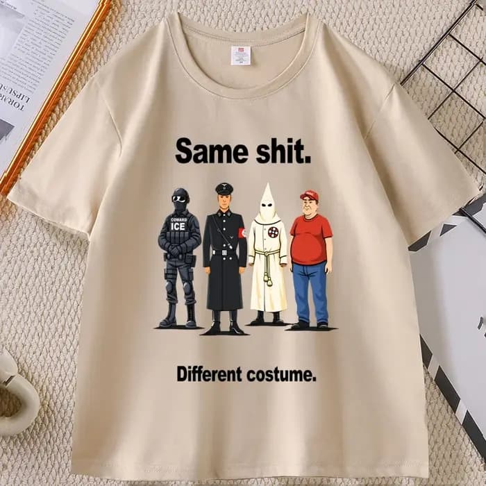 T-shirt « Same Shit Different Costume », T-shirt politique anti-Trump, T-shirt graphique amusant pou