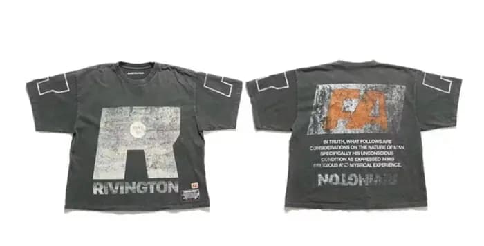 Surdimensionné RRR 123 hommes Nature CVA T-shirt