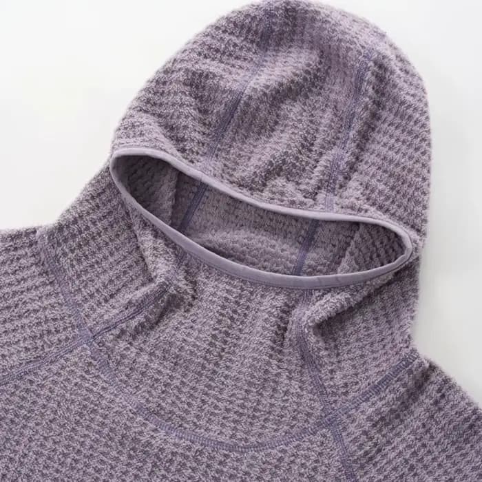 Pull à capuche en polaire pour hommes