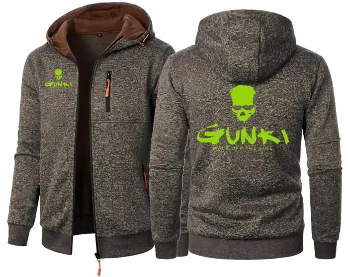 Gunki Love Fishing marque hommes manteaux à capuche décontracté sweat