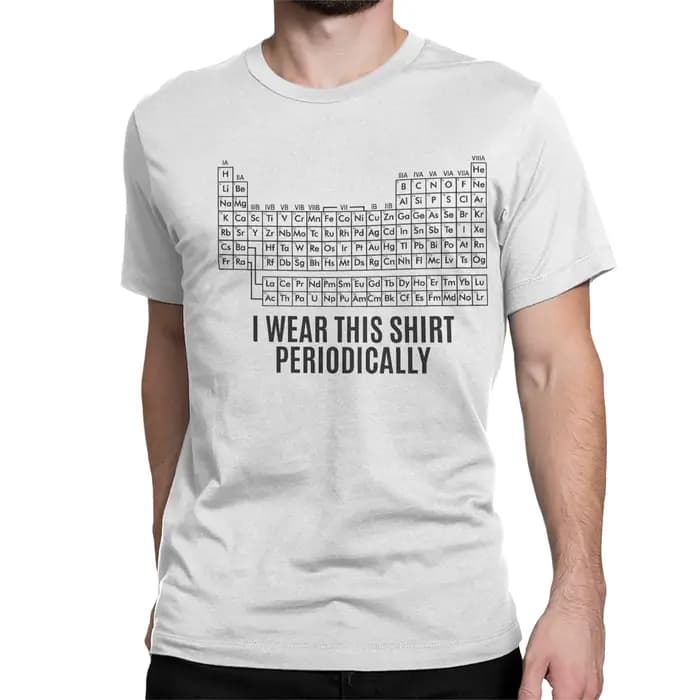 T-shirt unisexe « I Wear This Shirt Periodically » du film Project Hail Mary 2026