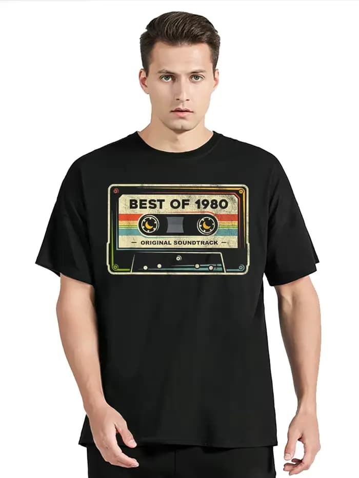 Hombre Séoul Vintage corée du sud T-Shirt Harajuku t-shirts Streetwear