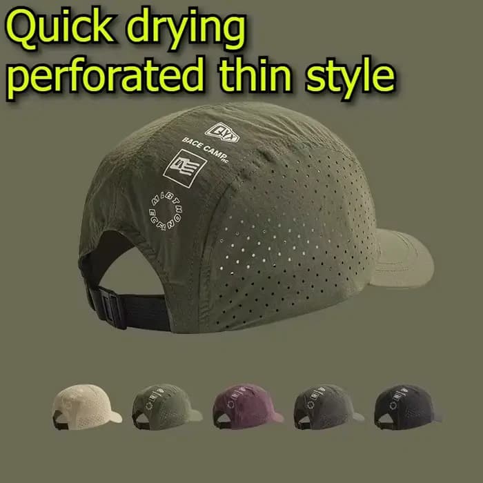 Casquette de baseball unisexe respirante 1 pièce