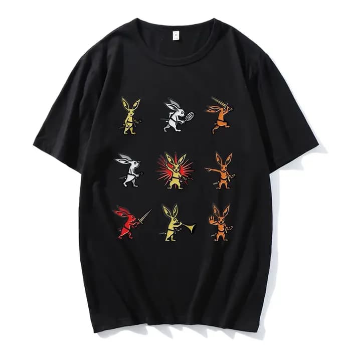 Game Kingdom Come: Deliverance Il lapin T-shirt unisexe Streetwear Hip Hop coton à manches courtes h