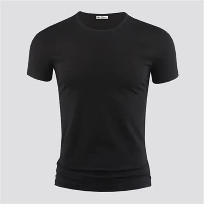 2026 hommes T-Shirt couleur Pure col en V à manches courtes hauts T-Shirts