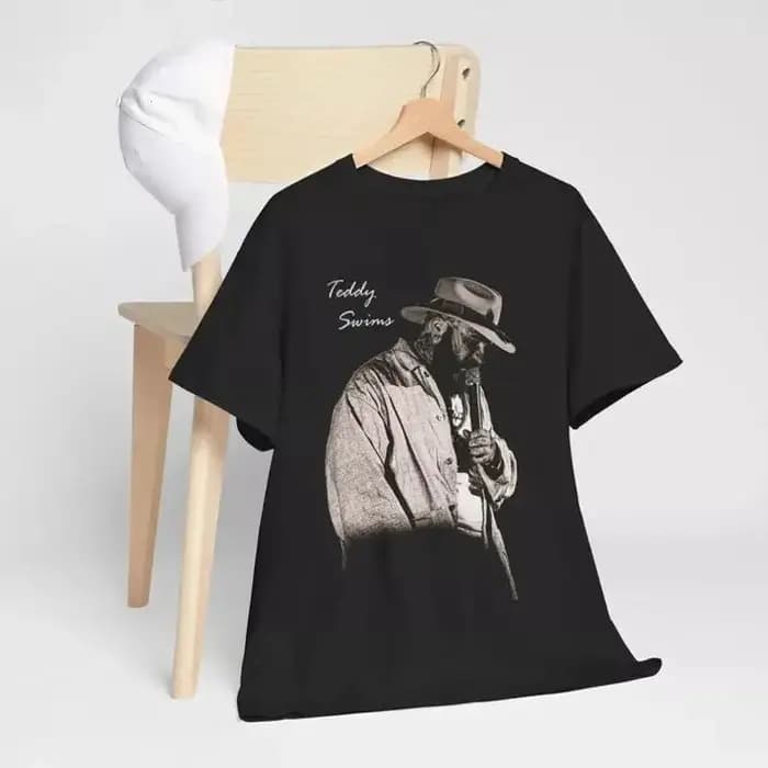 Teddy nage en direct sur scène pour Fan Tour t-shirt pleine taille S 5Xl Tt920