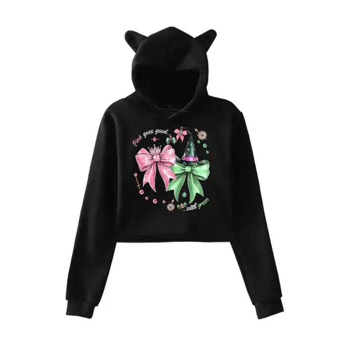 Wicked Changed For Good Defy Gravity Vintage 90s Streetwear Hoodie