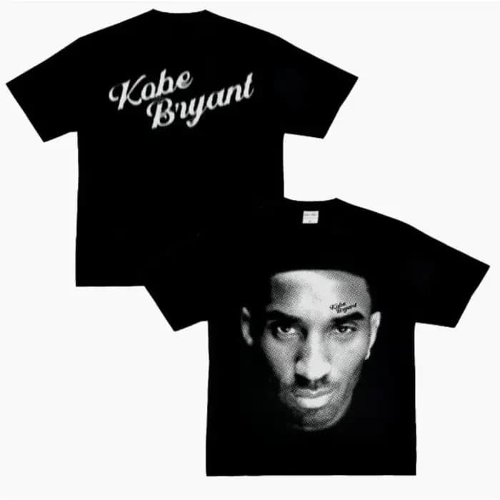 Classique basketbalster Kobe Bryant mannen vrouwen T-shirt imprimé