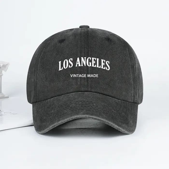 Casquette de baseball unisexe à imprimé rétro « Los Angeles »