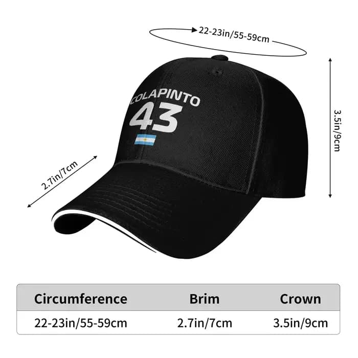Casquette de baseball Racing Colapinto Franco FC43