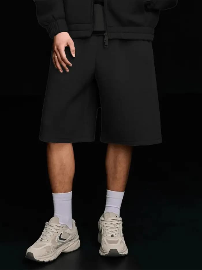Nouveauté : Shorts noirs unisexes tendance