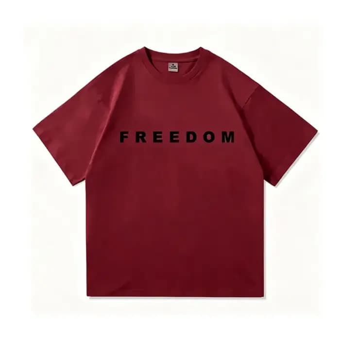 T-shirt minimaliste pour femme avec imprimé lettre MANGO