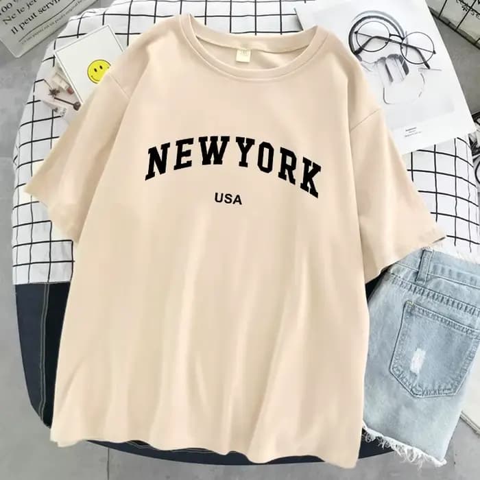 New York Usa ville lettre graphique t-shirt femmes coton Sport hauts été mode t-shirt rue décontract