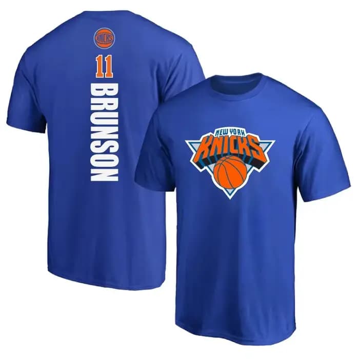 2026 New York Brunson No. T-shirt d'été en coton pour hommes et femmes