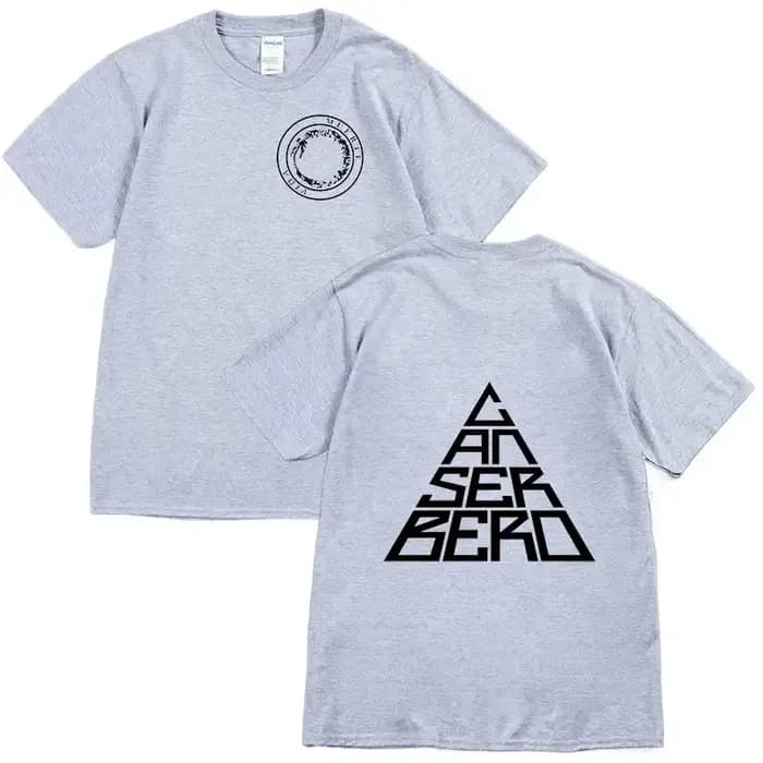 Canserbero T-shirt mode manches courtes été unisexe T-shirt décontracté femmes pull Streetwear été h