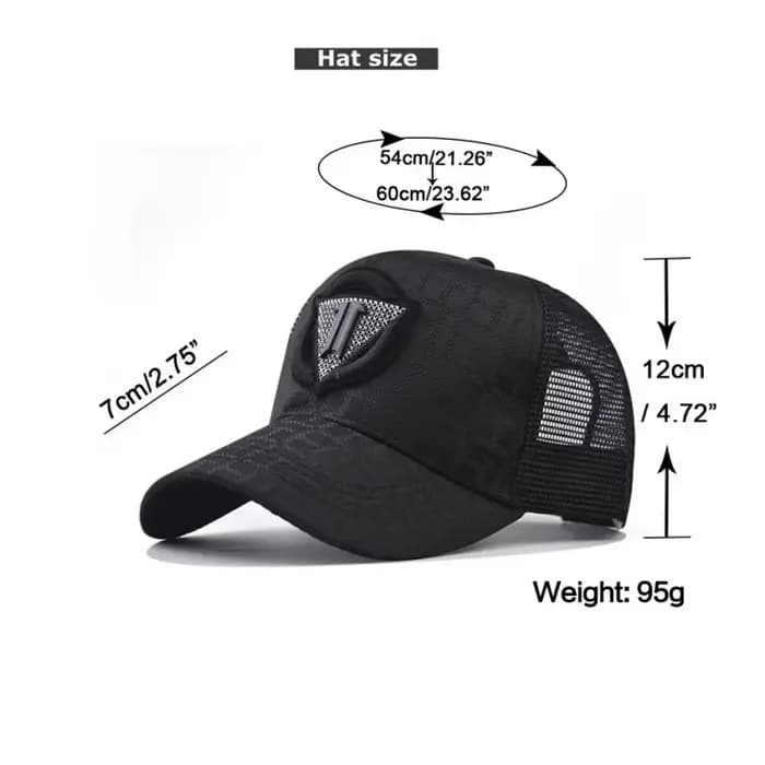 Casquette de Baseball en maille rétro pour hommes et femmes