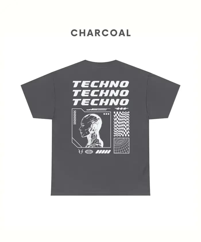 Chemise Techno musique T-shirt vêtements