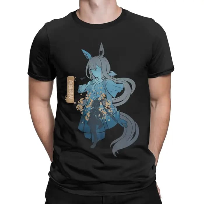 Admire Vega Uma Musume Anime T-Shirt pour hommes