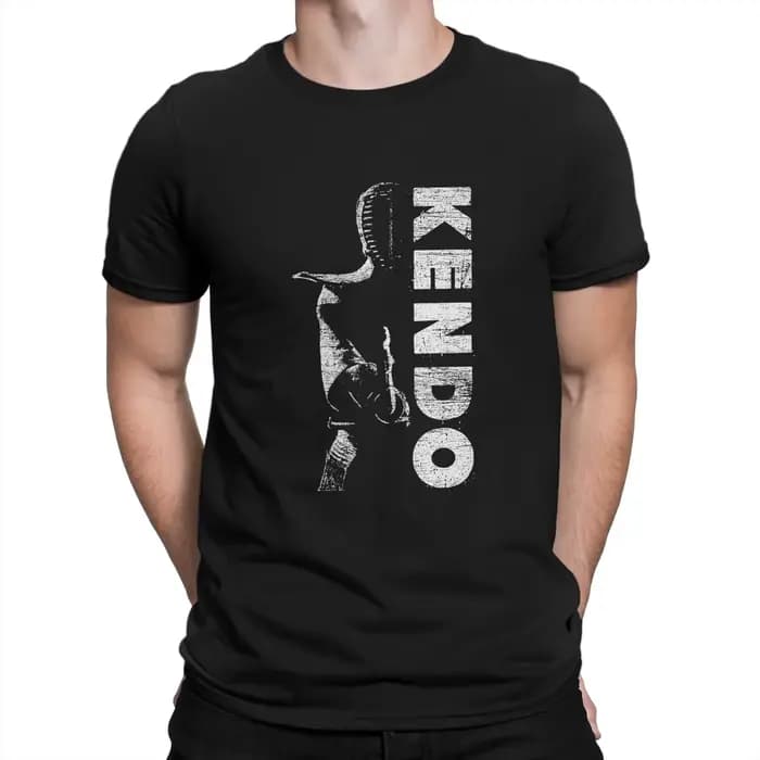 Kendo – t-shirt à col rond pour homme