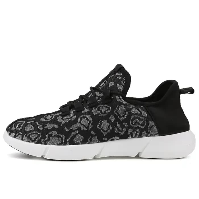 Baskets lumineuses scintillantes pour hommes et femmes, chaussures clignotantes à LED blanches avec