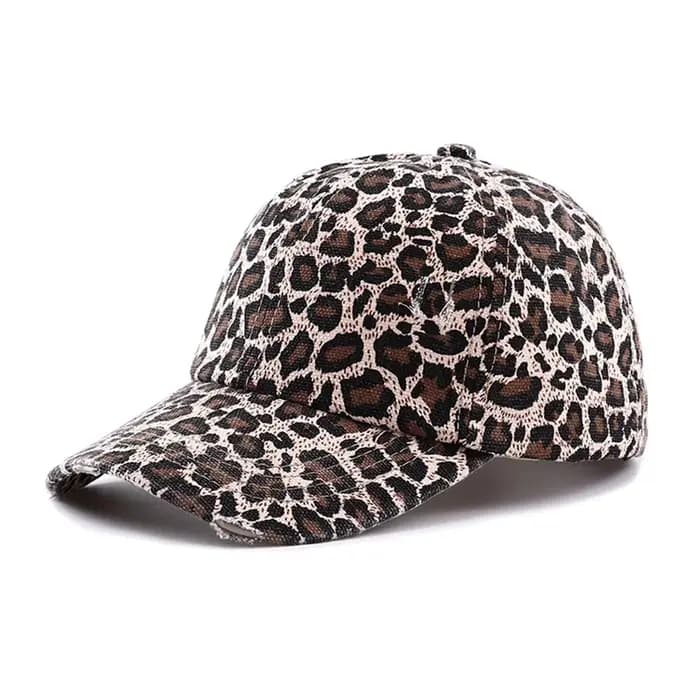 Casquette de baseball en coton délavé pour femme