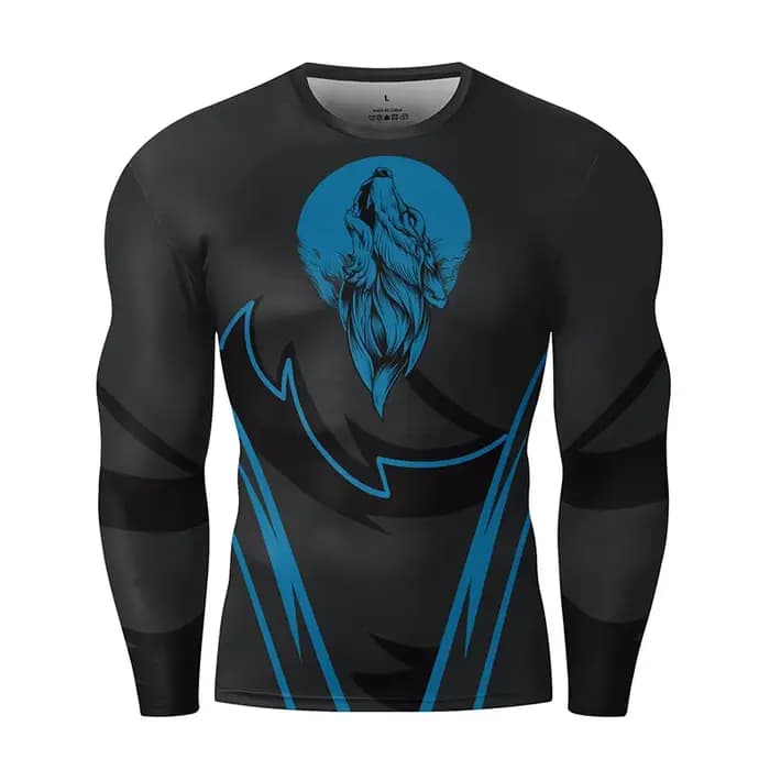 T-shirt à manches longues imprimé en 3D