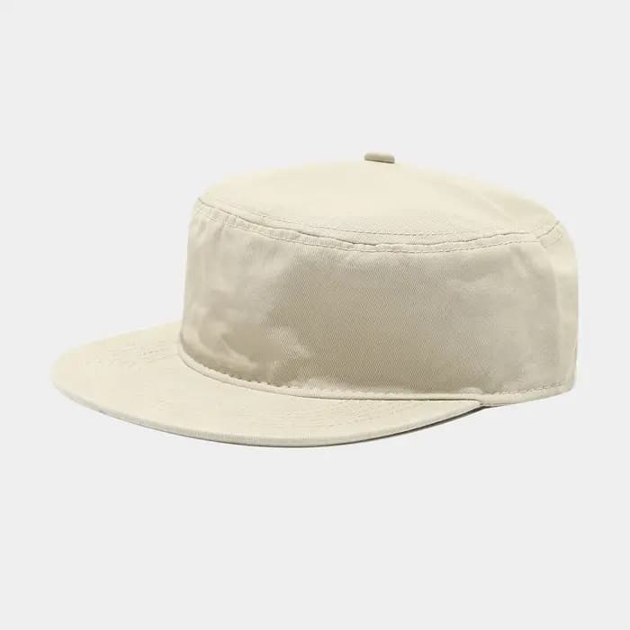 Casquette de baseball rétro à visière plate brodée avec lettres