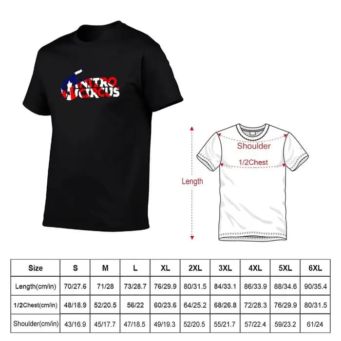 T-shirt classique et décontracté Nitro Circus