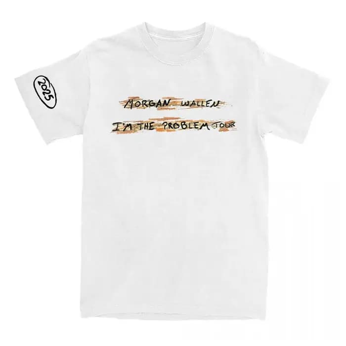 Je suis le problème Tour T-Shirt MorganWallen chanteur impression t-shirts coton été unisexe Streetwear femmes