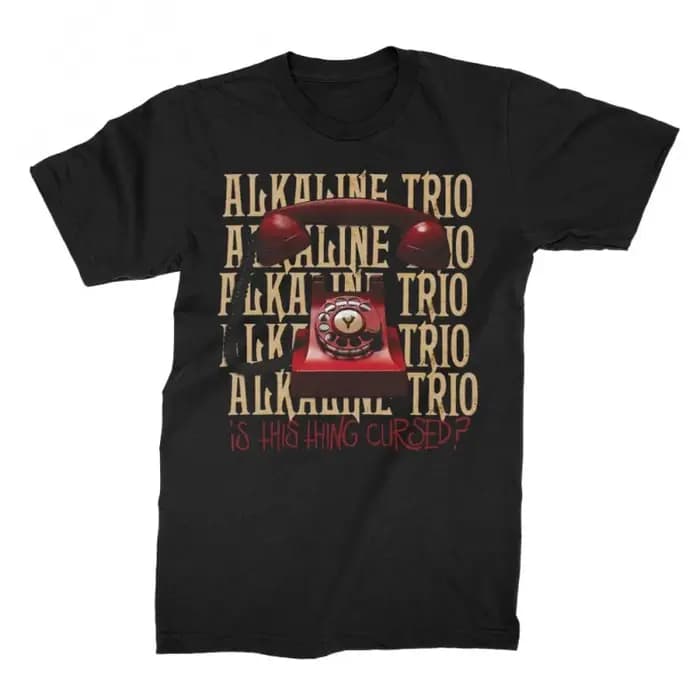 T-shirt créatif Alkaline Trio 2026 pour homme