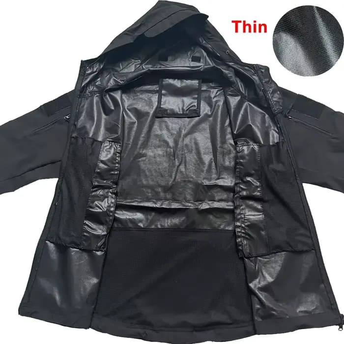 Military Shark Skin Soft Shell Jackets Men Tactical Windproof Waterproof jacket men Army Combat
