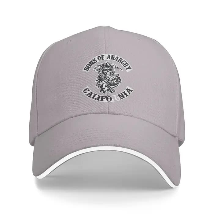 Casquette de Baseball gothique Street Punk Sons of Anarchy pour hommes et adultes