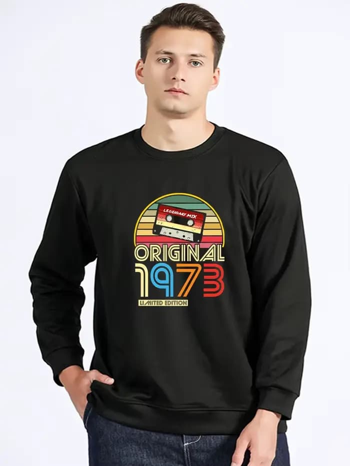 Vieille sweat à capuche Original édition limitée 1973 Vintage