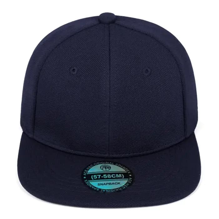 Casquette plate ajustée à dos fermé (non réglable)