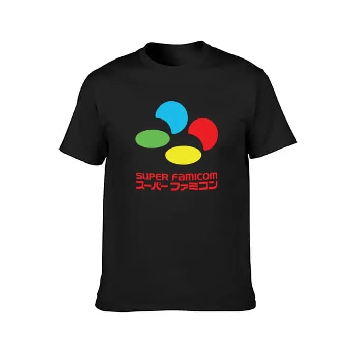 T-shirt homme blanc, surdimensionné, vintage, super no.icom