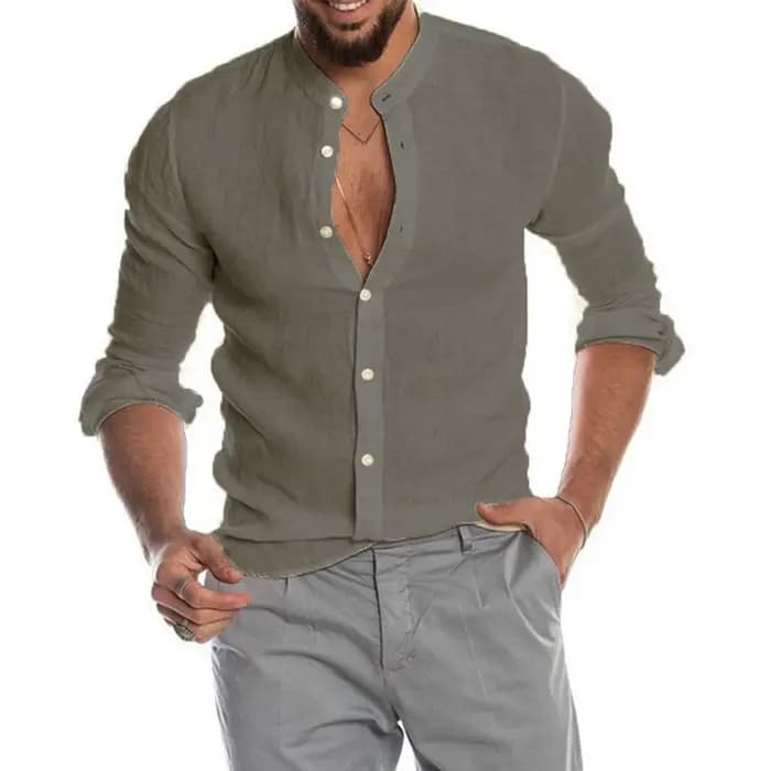 Chemises à manches longues pour hommes