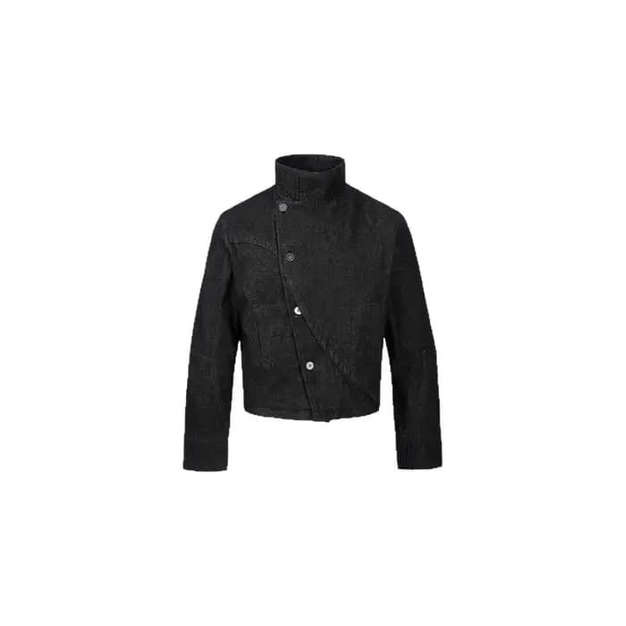 Veste en jean unisexe style Y2K rétro
