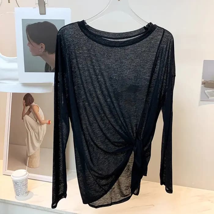 T-shirt respirant fin anti-UV