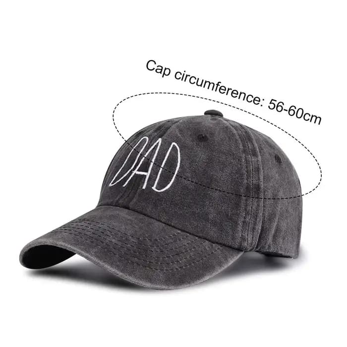 DAD MOM-Casquettes de baseball brodées de lettres pour hommes et femmes