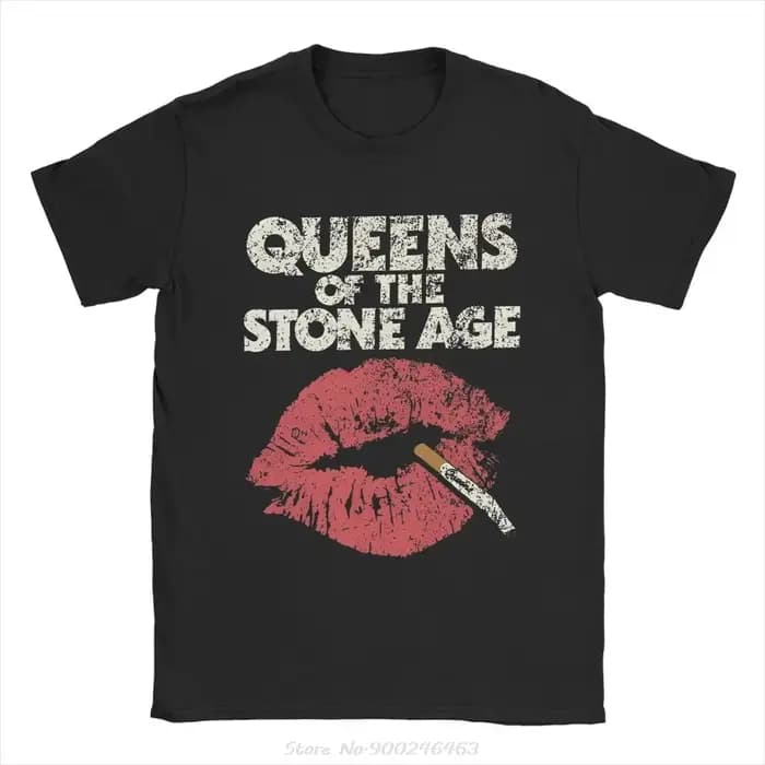 Hommes T-Shirt reines de la pierre âge Hipster coton t-shirts col rond manches courtes T-Shirt mode